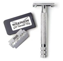 Classic Wilkinson Sword Safety Razor & 5 Blades -Razor Shop wilk5 3eec97bc 1867 47b0 a25c 08c6d2f713f9